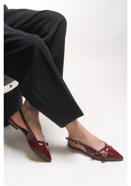 Elyenlana Kadın Sivri Burunlu Topuklu Ayakkabı 0012110 fiyatları