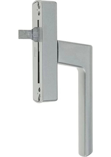 (Si Aubi) Alüminyum Çift Açılım Eksenel Pencere Kolu GÜMÜŞ GRİ