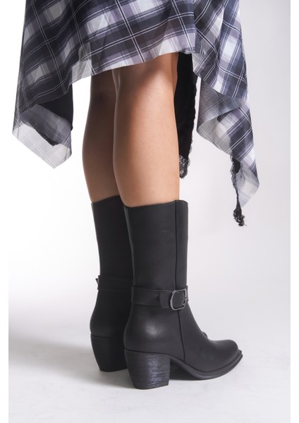 Bhinvuih Kadın Kısa Çizme 00126042 fırsatları