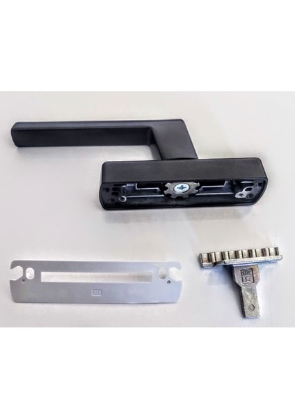 (Si Aubi) Alüminyum Eksenel Pencere Kolu Mat Siyah Ral 9005 fırsatları