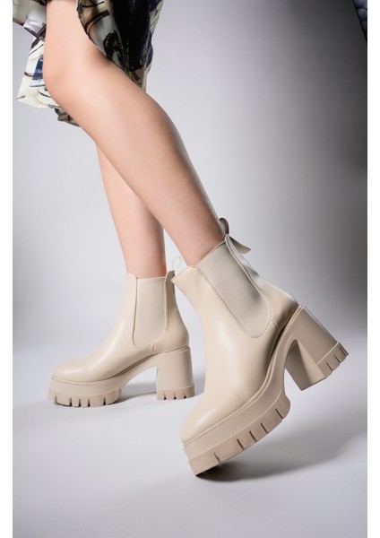 Nyendorei Kadın Topuklu Bot 0012502