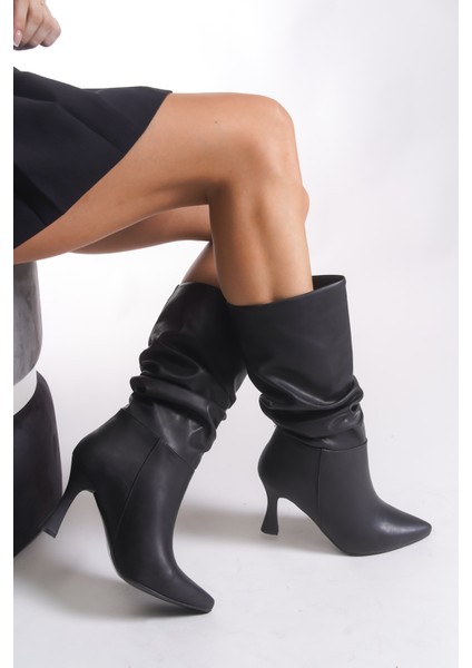 Marqilien Kadın Körükü Kısa Çizme 00128500 fırsatları