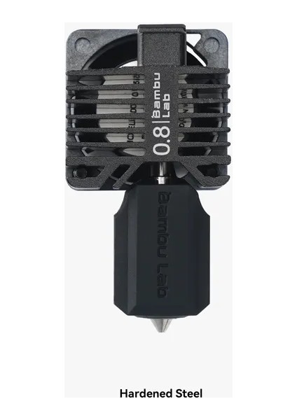 Sertleştirilmiş Çelik Nozullu Komple Hotend Tertibatı -0.8mm X1 Serisi Için fiyatları
