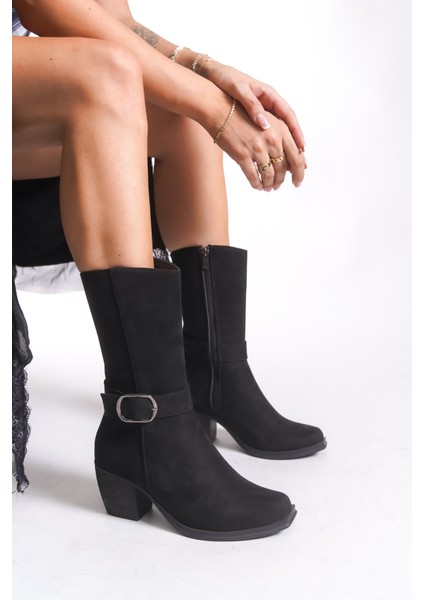 Bhinvuih Kadın Kısa Çizme 00126042