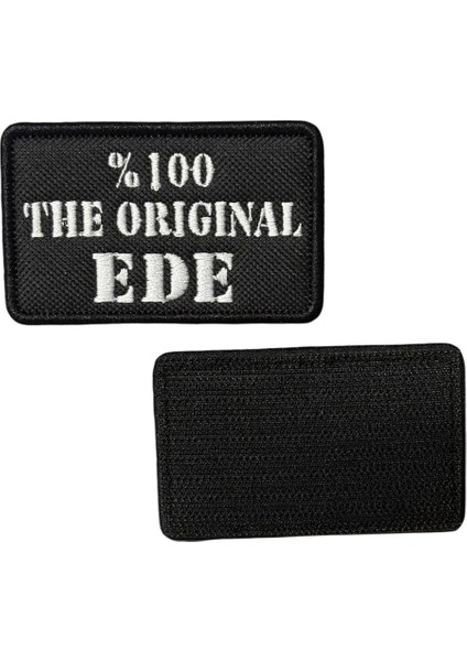The Original Ede Yazılı Nakış Peç Patch - 8x5 cm fiyatları