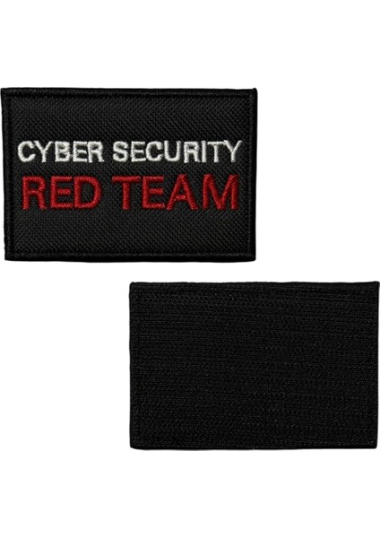 Cyber Security Red Team Nakış Patch Peç - 8x5 cm fiyatları