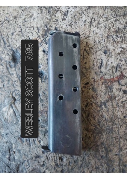 Webley Scott 7,65 Orjinalşarjör