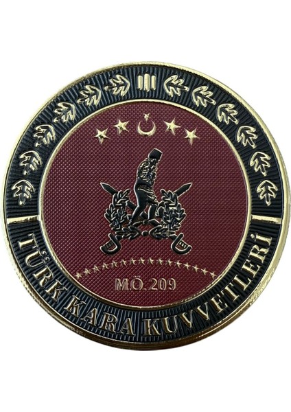 Türk Kara Kuvvetleri M.ö. 209 Patch Peç - 9.5 cm
