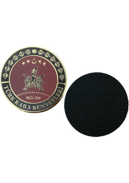 Türk Kara Kuvvetleri M.ö. 209 Patch Peç - 9.5 cm fiyatları