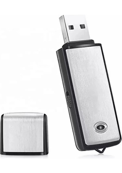 Ses Kayıt Cihazı USB Şeklinde Fark Edilmez Tasarım 16GB Sese Duyarlı Kayıt