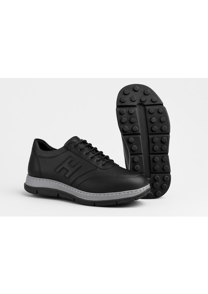 GR0383 Hakiki Deri 38 Numara Küçük Numara Baskı Azaltıcı Faylon Taban Lastik Bağcık Günlük Sneaker Kadın Erkek Ayakkabı