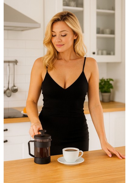 Isıya Dayanıklı Cam French Press – 350 ml