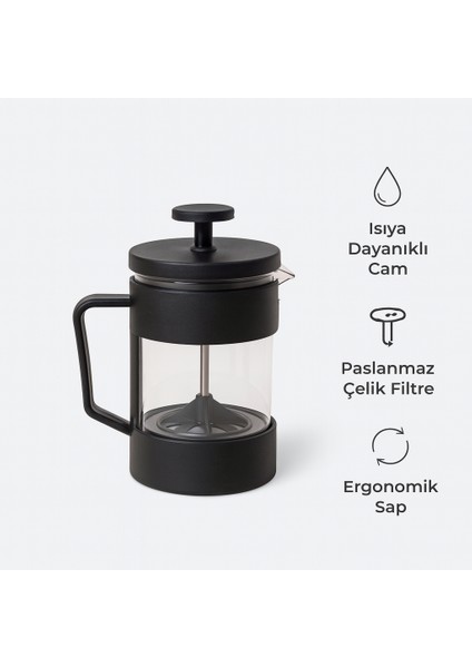 Isıya Dayanıklı Cam French Press – 350 ml fiyatları