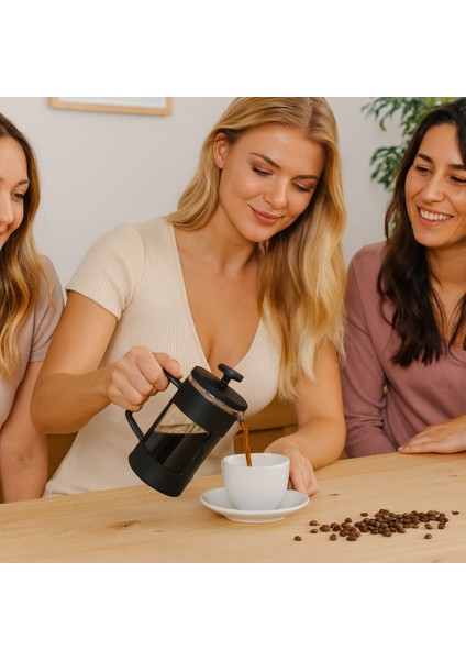 Isıya Dayanıklı Cam French Press – 350 ml