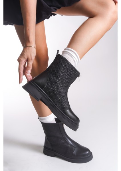 Evelxaris Kadın Önden Fermuarlı Bot 001209 fiyatları