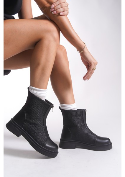 Evelxaris Kadın Önden Fermuarlı Bot 001209 fırsatları