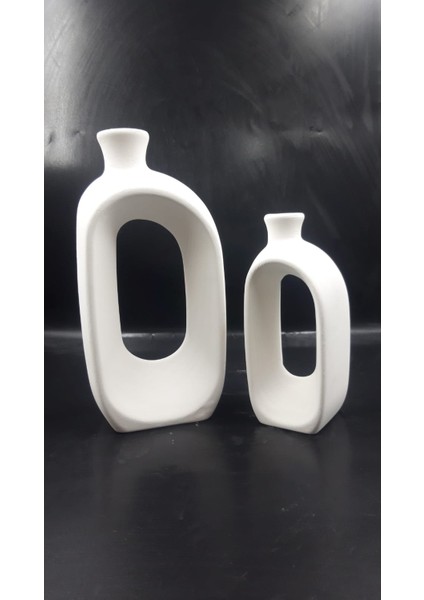 Cosmos Vazo – Boyamaya Hazır Çini Bisküvi Dekoratif Obje modelleri