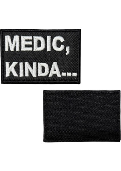 Medic Kinda Komik Moral Nakış Patch - 8x5 cm fiyatları