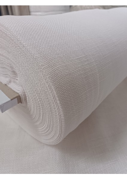 Kalın Dokulu Hasır Keten Tül Perde - Açık Pembe - Pileli Dikim 1x2,5 Pile - BRS423 modelleri