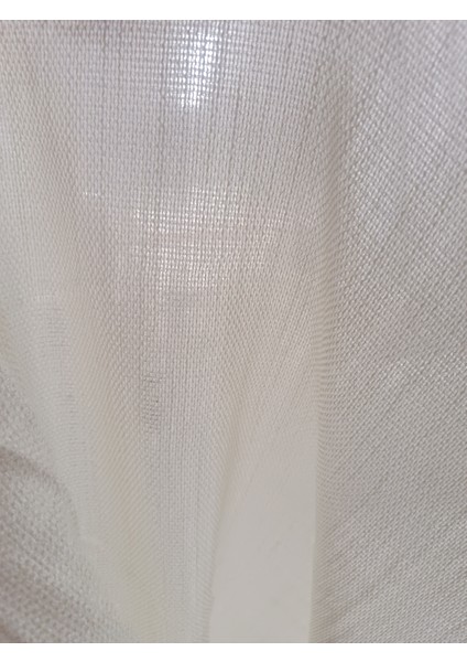 Kalın Dokulu Hasır Keten Tül Perde - Koyu Krem - Pileli Dikim 1x2,5 Pile - BRS16 fiyatları