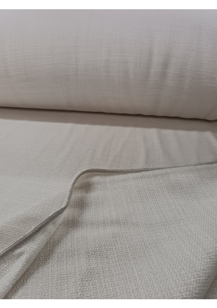 Kalın Dokulu Hasır Keten Tül Perde - Koyu Krem - Pileli Dikim 1x2,5 Pile - BRS16 modelleri