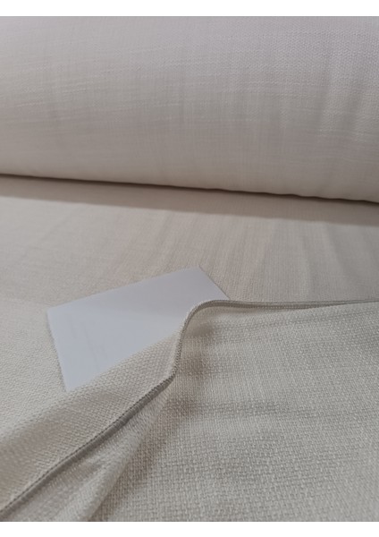 Kalın Dokulu Hasır Keten Tül Perde - Koyu Krem - Pileli Dikim 1x2,5 Pile - BRS16 fırsatları