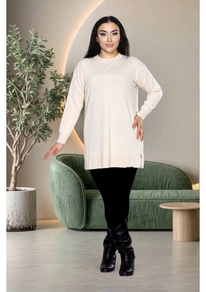 Şık & Minimal Düz Renk Tunik - Günlük Kombin Kolaylığı Sunan Rahat ve Şık Yeni Sezon Kadın Giyim modelleri