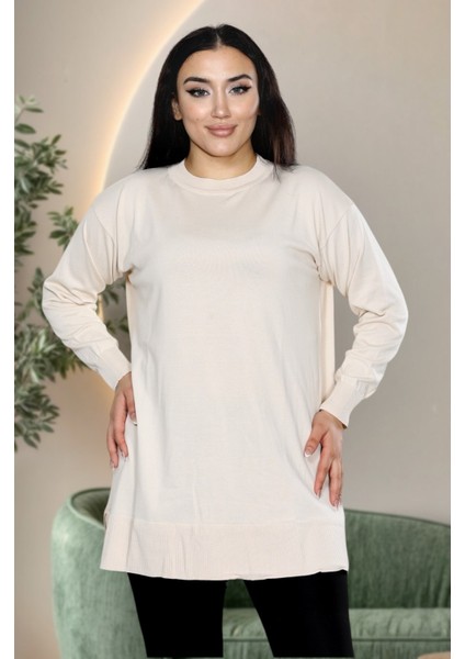 Şık & Minimal Düz Renk Tunik - Günlük Kombin Kolaylığı Sunan Rahat ve Şık Yeni Sezon Kadın Giyim fırsatları