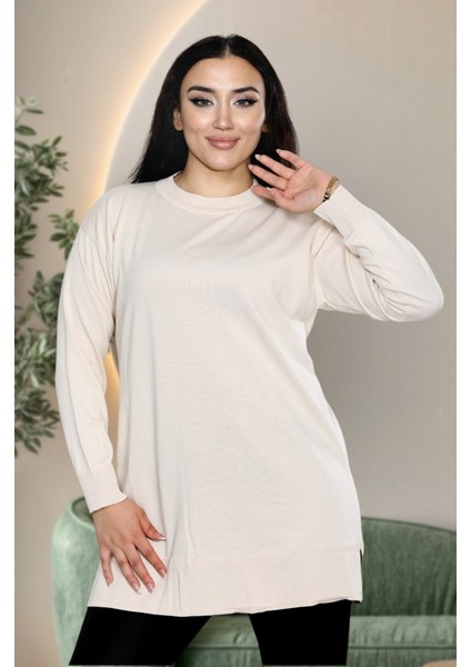 Şık & Minimal Düz Renk Tunik - Günlük Kombin Kolaylığı Sunan Rahat ve Şık Yeni Sezon Kadın Giyim