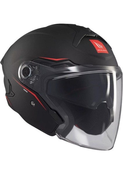 mt Cosmo Sv OF515SV Solid A1 Mat Siyah Yazlık Motosiklet Kaskı fiyatları