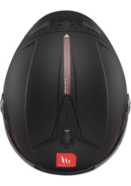 mt Cosmo Sv OF515SV Solid A1 Mat Siyah Yazlık Motosiklet Kaskı indirimleri