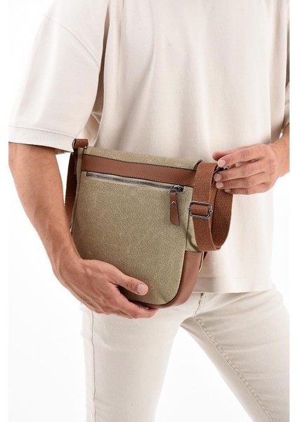 Kanvas Kumaş Tablet Çantası Erkek Postacı Çanta 27*23 cm Çapraz Askılı Omuz Çantası fiyatları