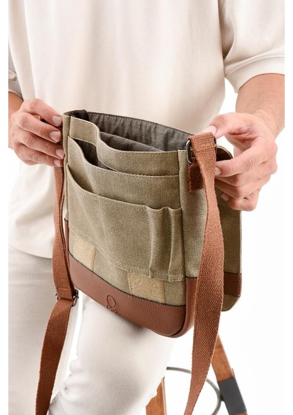 Kanvas Kumaş Tablet Çantası Erkek Postacı Çanta 27*23 cm Çapraz Askılı Omuz Çantası modelleri