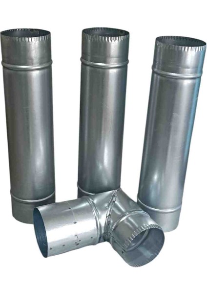 Kamp Sobası Yedek Fazla Boru Dirsek Seti ( 3 Boru 1 Tam Dirsek) fiyatları