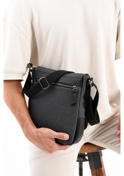 Kanvas Kumaş Tablet Çantası Erkek Postacı Çanta 27*23 cm Çapraz Askılı Omuz Çantası fiyatları