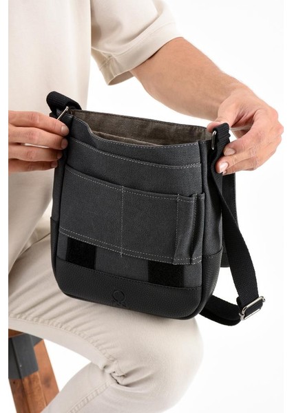 Kanvas Kumaş Tablet Çantası Erkek Postacı Çanta 27*23 cm Çapraz Askılı Omuz Çantası modelleri