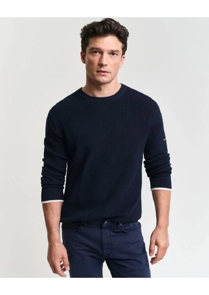 Bisiklet Yaka Erkek Örme Triko