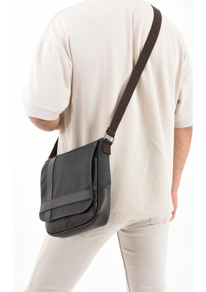 Kanvas Kumaş Tablet Çantası Erkek Postacı Çanta 27*23 cm Çapraz Askılı Omuz Çantası fiyatları