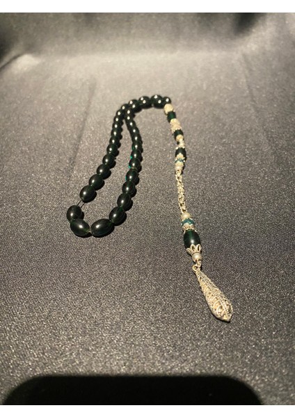 Ateş Kehribar Gümüş Kaplama Tesbih modelleri