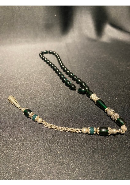 Ateş Kehribar Gümüş Kaplama Tesbih indirimleri