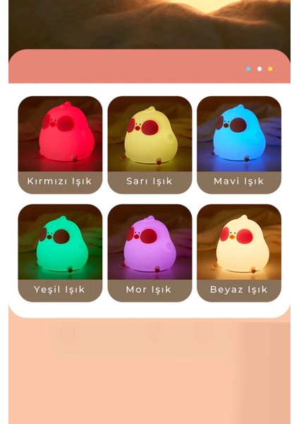 K1150 Dekoratif Gece Lambası Civciv 2 fırsatları