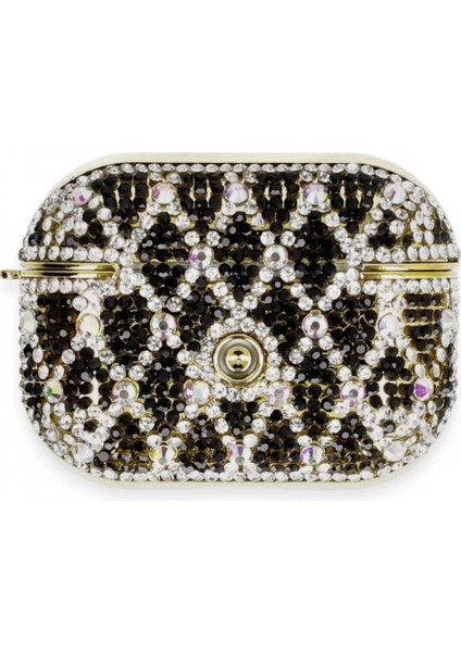 Airpods Pro 2 (2.nesil) Klor Taşlı Kılıf - Desen 3 modelleri