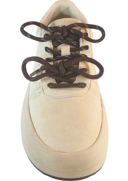 Kadın (Deri) Süet Çift Renkli Çift Bağcıklı Sneaker Ayakkabı fırsatları