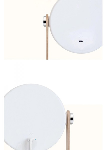 Jp-Dld Kamp Lambası Görünümlü Dekoratif Gece Lambası - Beyaz