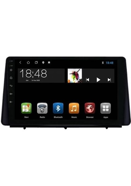 MYG-464 Serisi Ford Focus 5 Model Uyumlu 4gb Ram 64GB Hafıza QLED Medicar Platinium Series Carplay Android Auto Destekli Multimedya Oem Navigasyonlu Teyp