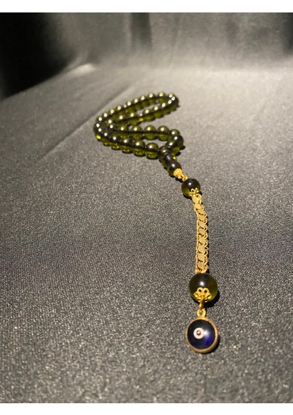 Ateş Kehribar 925 Ayar Gümüş Püskül Tesbih modelleri