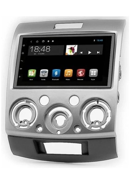 MYG-464 Serisi Ford Ranger 2006-2010 Model Uyumlu 4gb Ram 64GB Hafıza QLED Medicar Platinium Series Carplay Android Auto Destekli Multimedya Oem Navigasyonlu Teyp