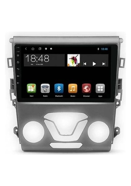 MYG-464 Serisi Ford Mondeo 2014-2020 Model Uyumlu 4gb Ram 64GB Hafıza QLED Medicar Platinium Series Carplay Android Auto Destekli Multimedya Oem Navigasyonlu Teyp