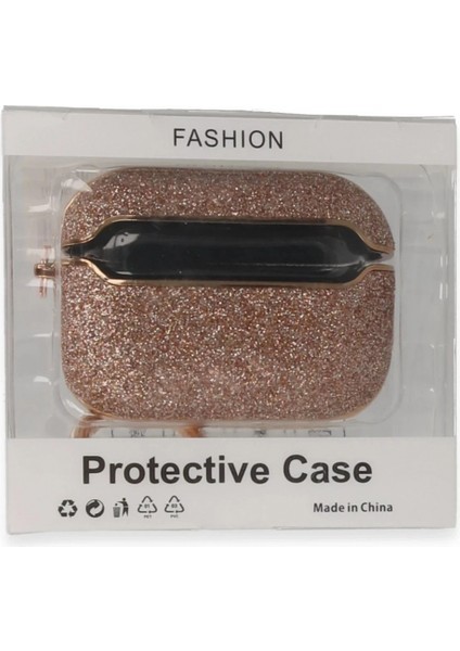 Airpods 3 (3.nesil) Spell Simli Kılıf - Rose Gold