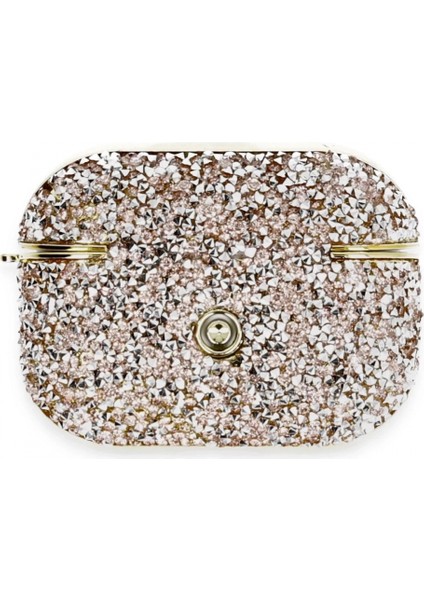 Airpods Pro 2 (2.nesil) Luz Taşlı Kılıf - Pembe modelleri